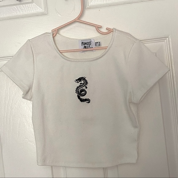 PRINCESS POLLY DRAGON CROP TOP - Picture 2 of 6